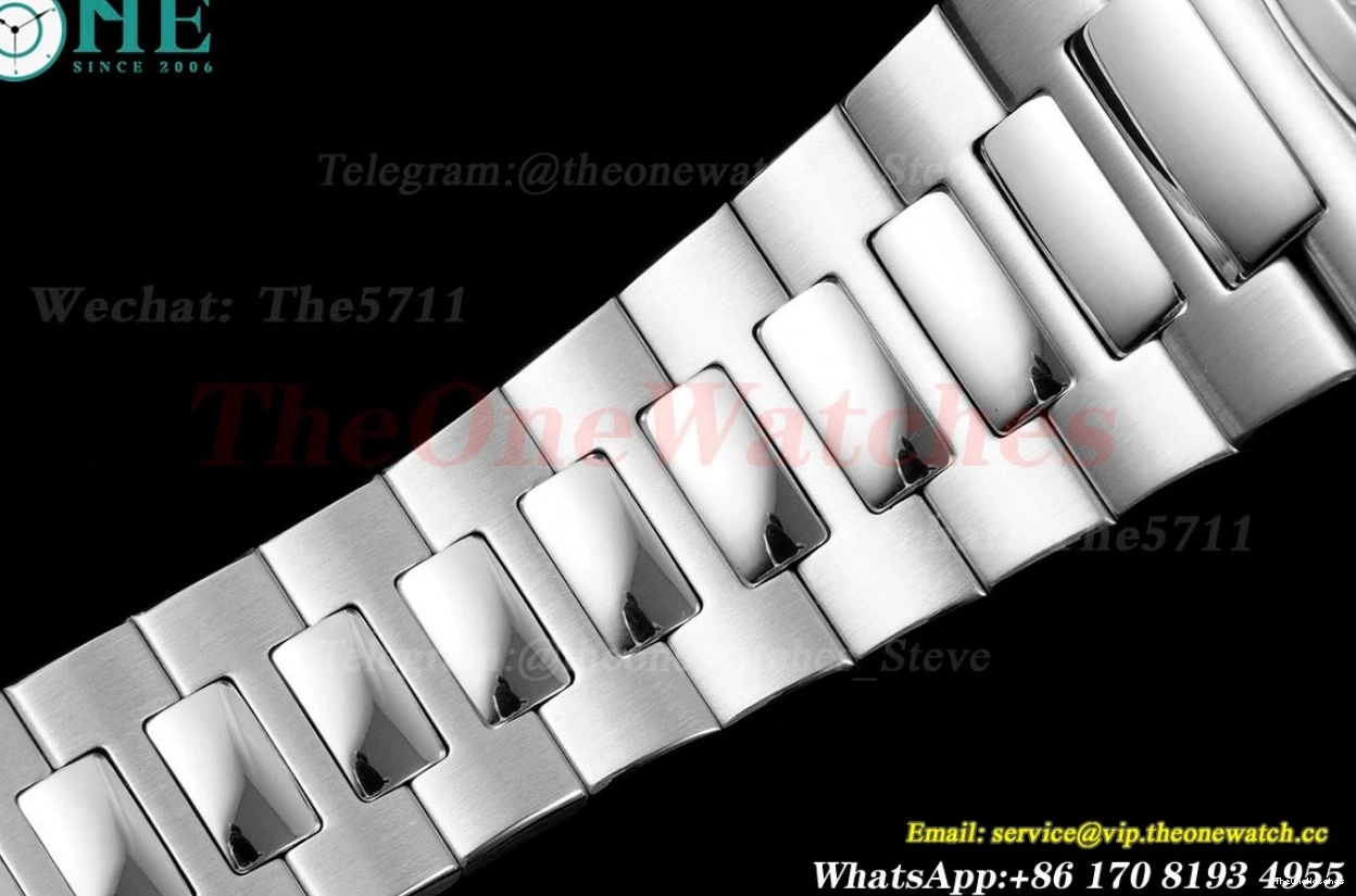 Nautilus 5740 40mm A240 Stk SS SS GRF White 0307